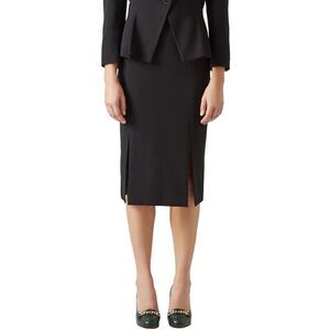 Lk Bennett Womens  Sky Pencil Skirt, Black